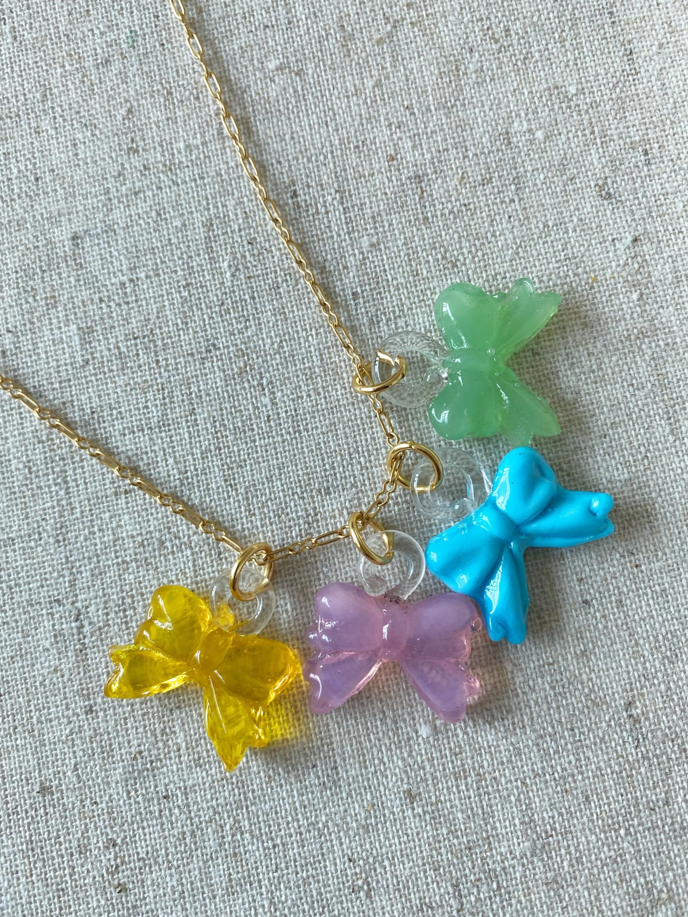 LIL BOW-PEEP NECKLACE — N O T T E